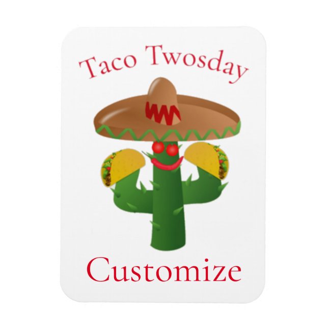 Tisdag Saguaro Cactus Thunder_Cove Magnet (Vertikal)