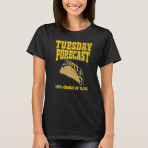 Tisdag: Tacos Manar Kvinnor i mexikanska livsmedel T Shirt