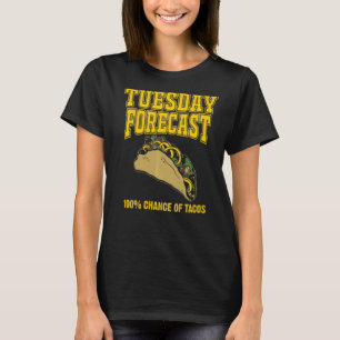 Tisdag: Tacos Manar Kvinnor i mexikanska livsmedel T Shirt