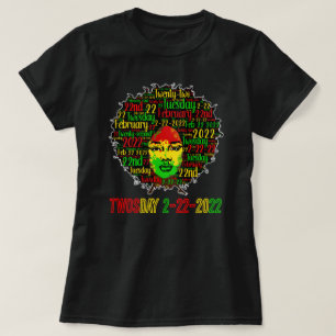 Tisdag Tisdag 2/22/2022 Svart historia februari T Shirt