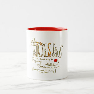 Tisdag Två-Tonad Mugg