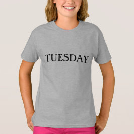 Tisdaglångärmadutslagsplats T-shirt