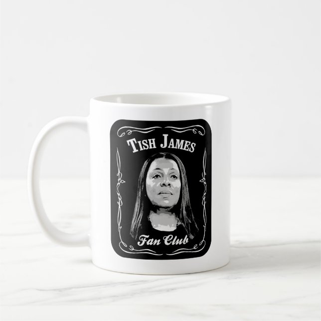 Tish James Fläkt Klubb Kaffemugg (Vänster)