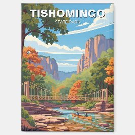 Tishomingo State Park Mississippi Travel Magnet