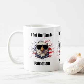 Tism i patriotism kaffemugg