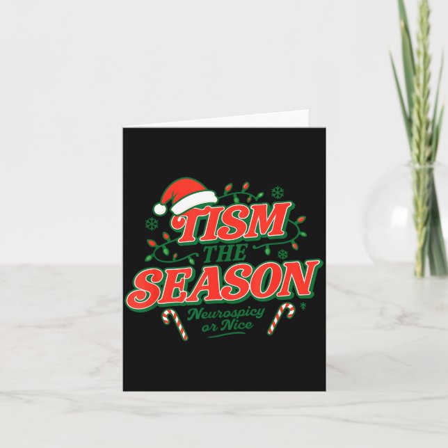 Tism The Season Neuroscy Or Nice  Kort (Framsida)
