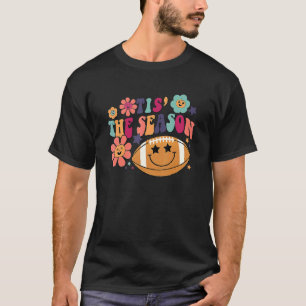 Tis''s Season Football Player Blommigt Manar Women T Shirt
