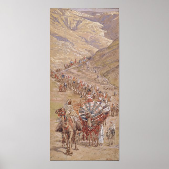 Tissot - Abrahams karavan Poster (Framsidan)