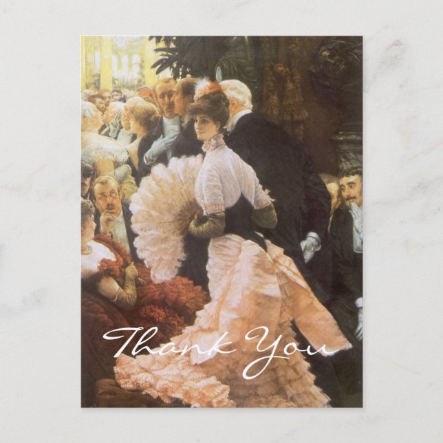 Tissot är den politiska Dam Vykort (Framsida)