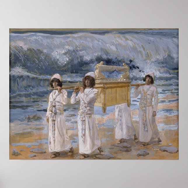 Tissot - Arken passerar över Jordan Poster (Framsidan)