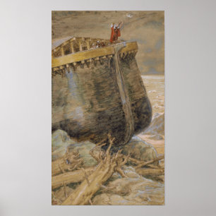 Tissot - Duvan återvänder till Noa 1896 Poster