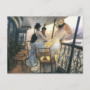 Tissot: Gallery of the H.M.S. Calcutta Vykort