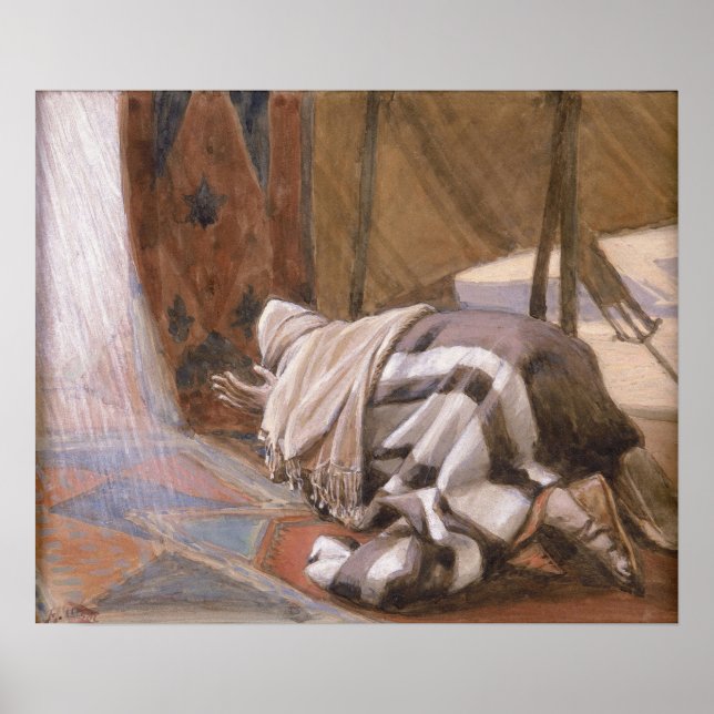 Tissot - Guds löften till Abraham 1896 Poster (Framsidan)
