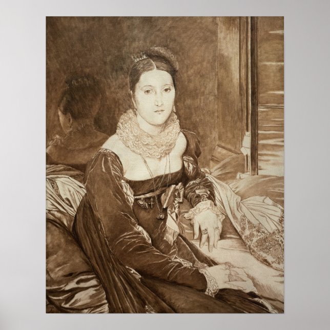 Tissot - Mme Senonnes Poster (Framsidan)
