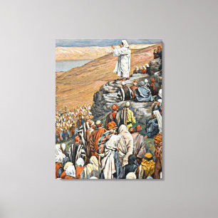 Tissot - Sermon på berget Canvastryck