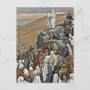 Tissot - Sermon på berget Vykort