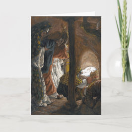 Tissots "Adoration of the Magi"-kort Helgkort