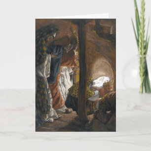 Tissots "Adoration of the Magi"-kort Helgkort
