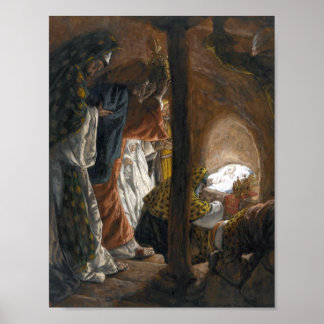 Tissots "Adoration of the Magi" Poster