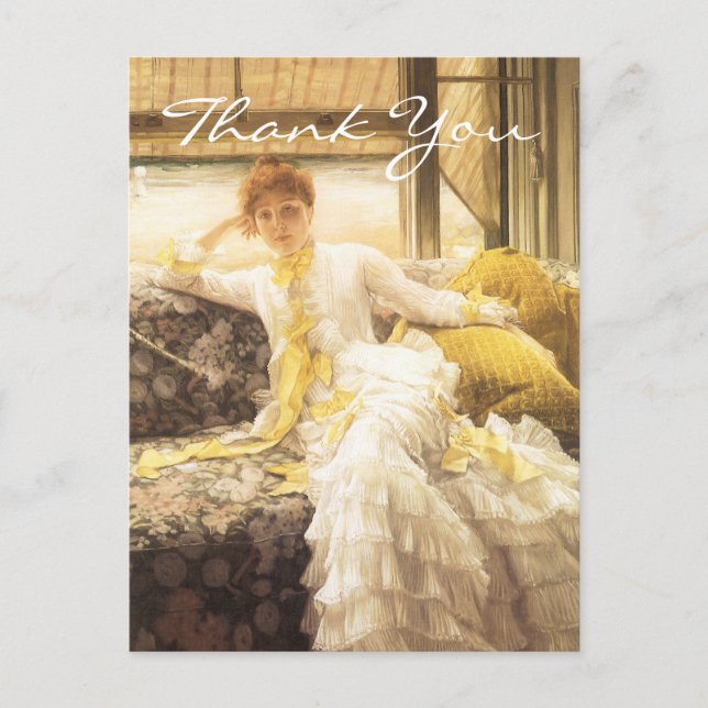 Tissots Vår eller Seaside Vykort (Framsida)