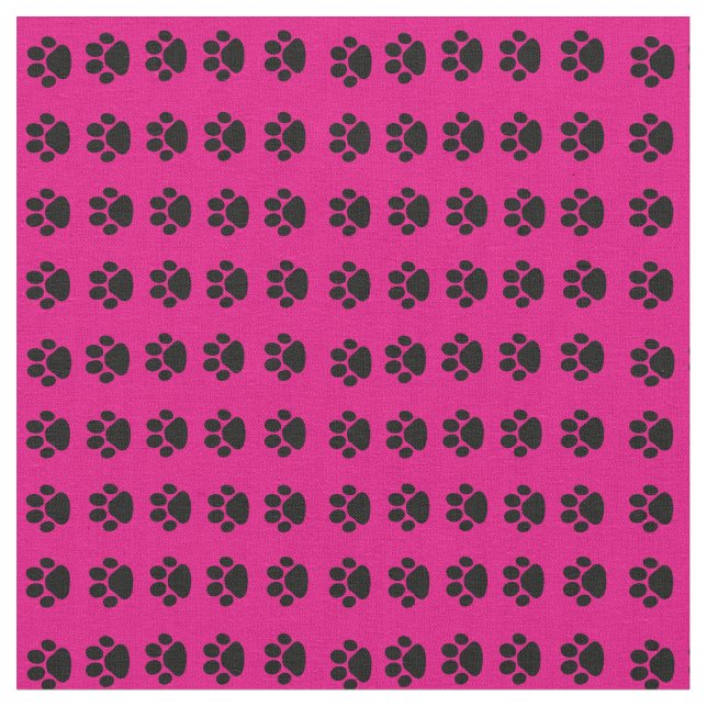TISSU PATTES DE CHIEN/CHAT TYG (Närbild)
