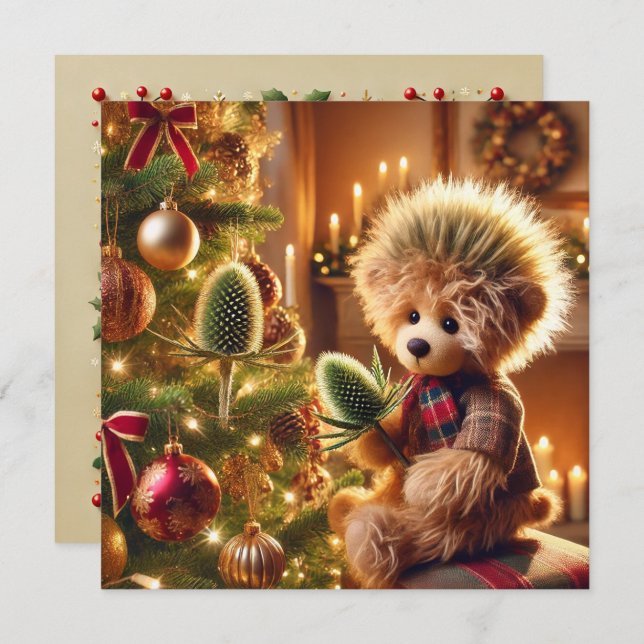 Tistel Hår Kort (Fram/baksida)