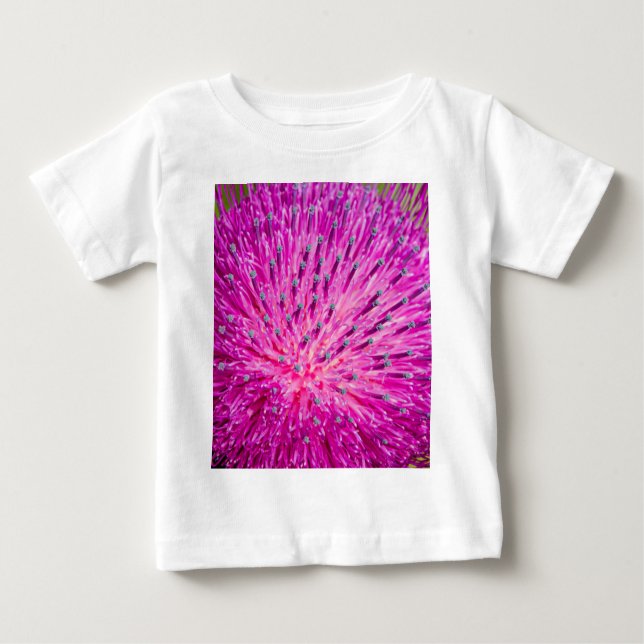 Tistelgarvning i mjölk t shirt (Framsida)