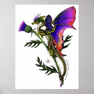 Tistlebairskrift Skriv ut Poster