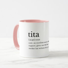 Tita Definition Filipino Aunt Gift Mug Mugg