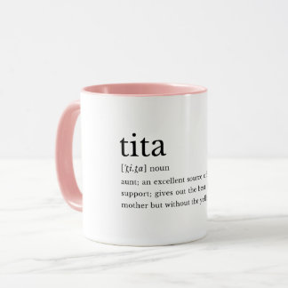 Tita Definition Filipino Aunt Gift Mug Mugg