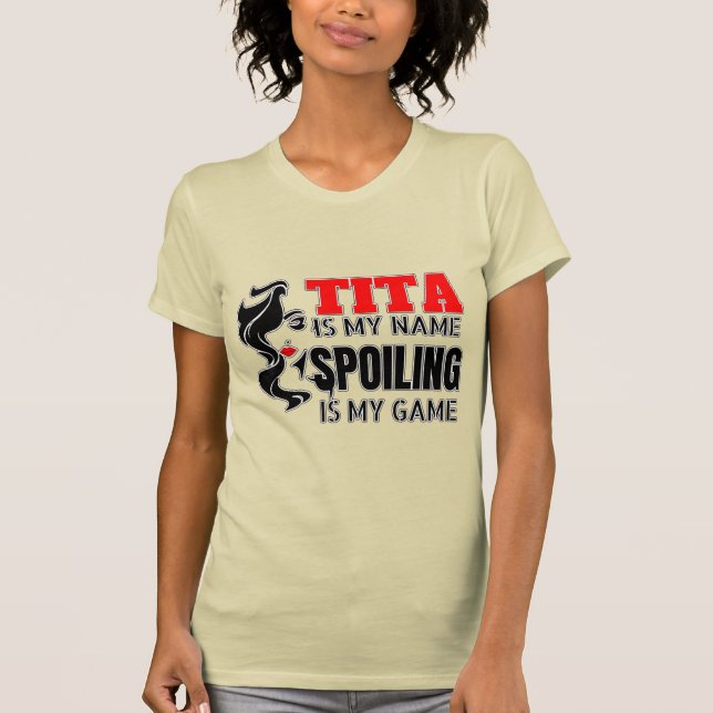 Tita, Ninang, Filipino T-shirt, Filipino Shirt T Shirt (Framsida)