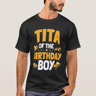 Tita på födelsedagstorgen för byggherre t shirt