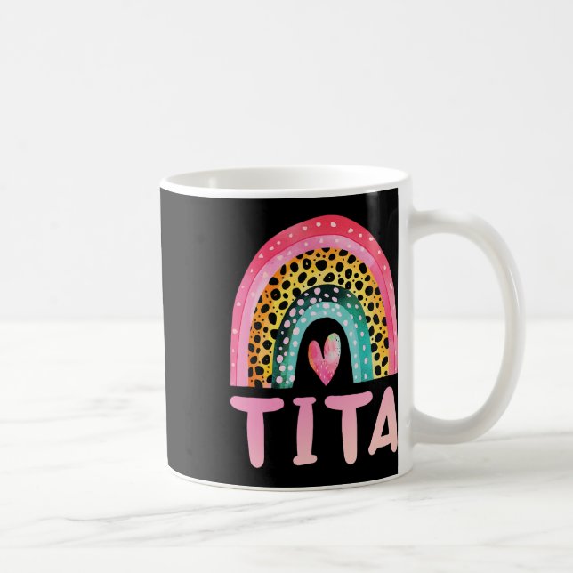 Tita Rainbow Mors dag Kärlek Cute Funny Kaffemugg (Höger)