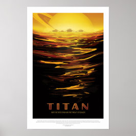 Titan | Framtida NASA-visioner Poster