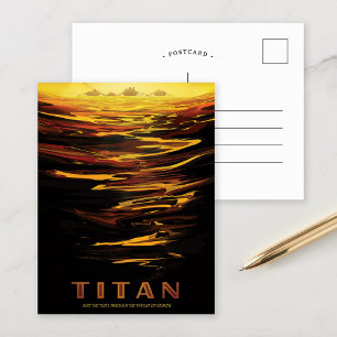 Titan Framtida NASA-visioner Vykort