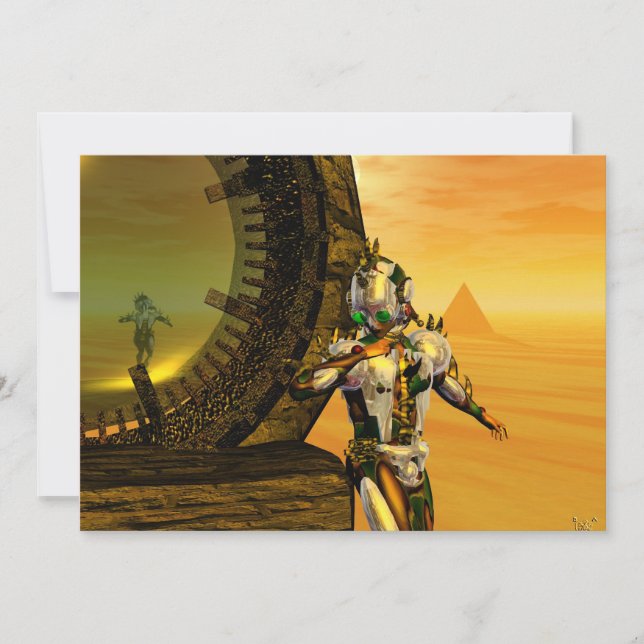 TITAN I HYPERION ÖNSKAN INBJUDNINGAR (Framsida)