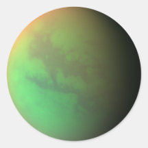 Titan, infraröd bild