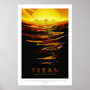 Titan, reseaffisch poster