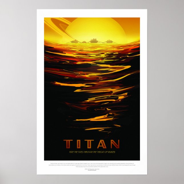 Titan, reseaffisch poster (Framsidan)