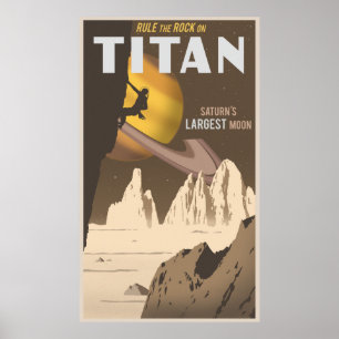 Titan - stort format poster