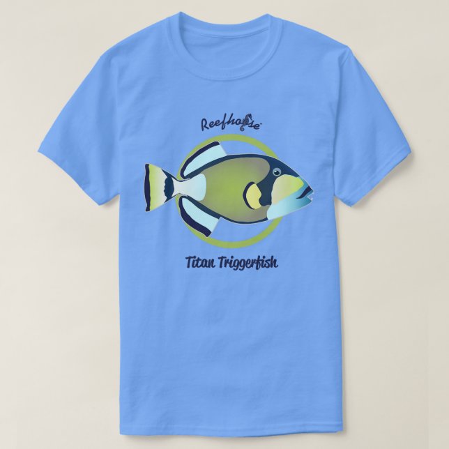 Titan Triggerfish T Shirt (Design framsida)