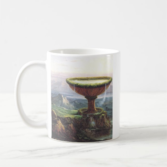 Titanens bägare av Thomas Cole Kaffemugg (Vänster)