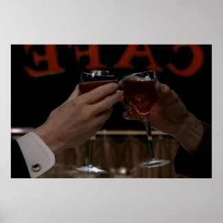 Titanernas karneovaliska gips poster