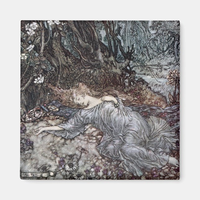 Titania Ljuger Asov Magnet (Framsidan)
