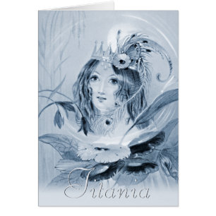 Titania (Meadows, Shakespeare) CC0515-mjölkkort Hälsningskort