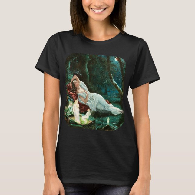 Titania Spipande i Moonlight Simmons Fae Art T Shirt (Framsida)