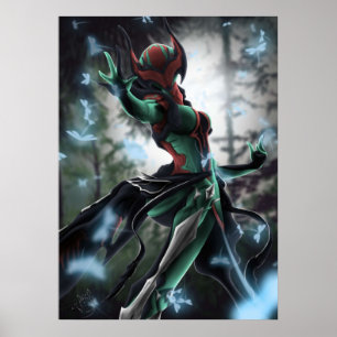 Titania - Varningsram Poster