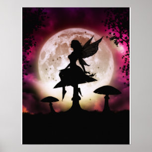 Titaniakanvastryck Poster