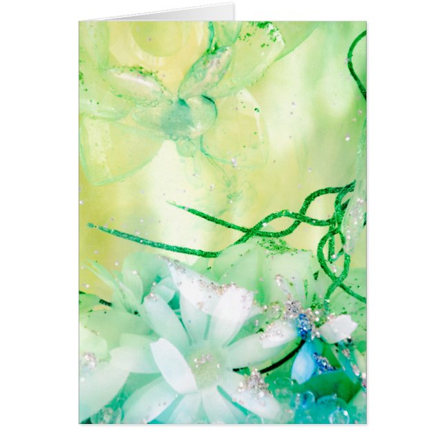 "Titanias trädgårds-" samling Hälsningskort (Framsidan)