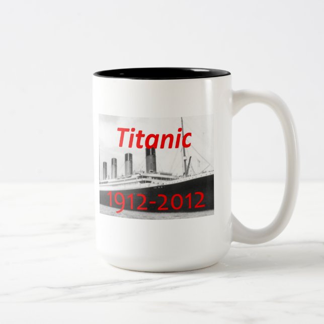 Titanic (1912-2012) mugg (Höger)